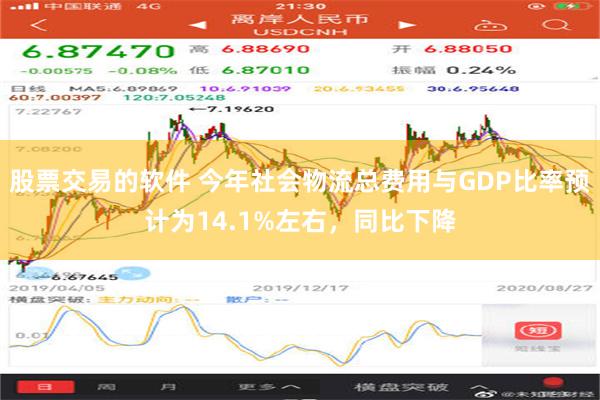 股票交易的软件 今年社会物流总费用与GDP比率预计为14.1%左右，同比下降