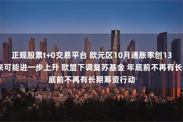 正规股票t+0交易平台 欧元区10月通胀率创13年新高 未来可能进一步上升 欧盟下调复苏基金 年底前不再有长期筹资行动