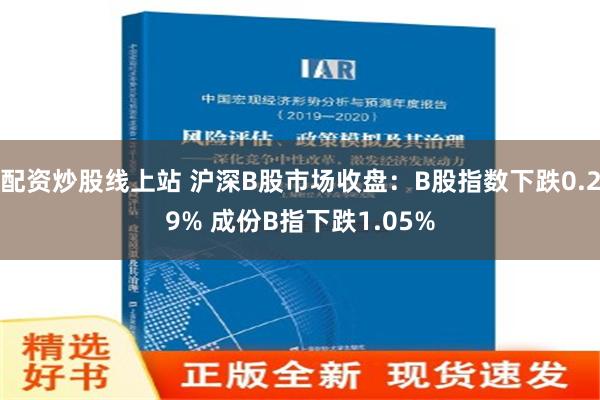 配资炒股线上站 沪深B股市场收盘：B股指数下跌0.29% 成份B指下跌1.05%